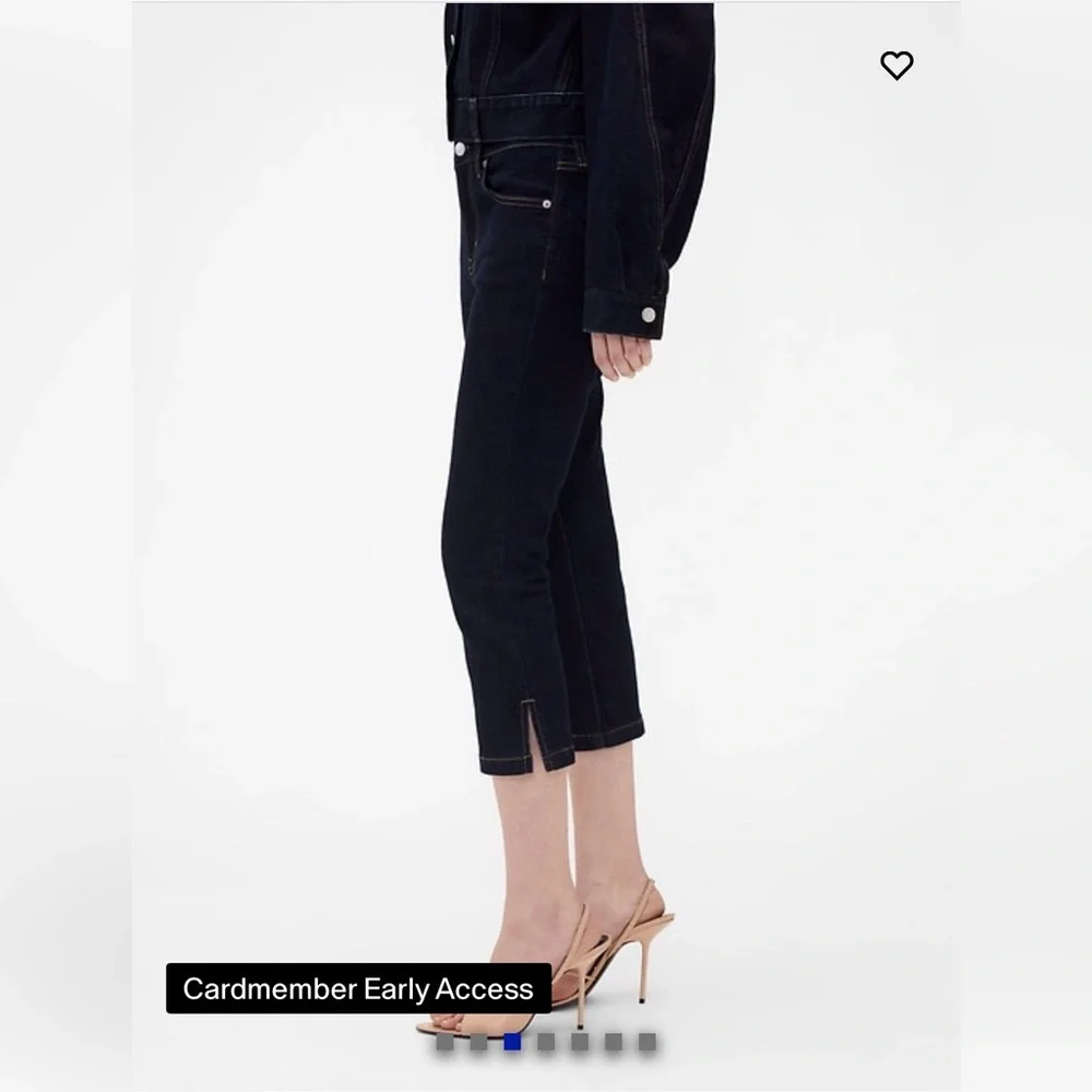 Gap x Victoria Beckham Low Rise Capri Jeans - Picture 3 of 6